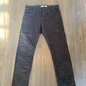 Patagonia Corduroy Jeans Size 34x32 Gray Cord Men's Pants
